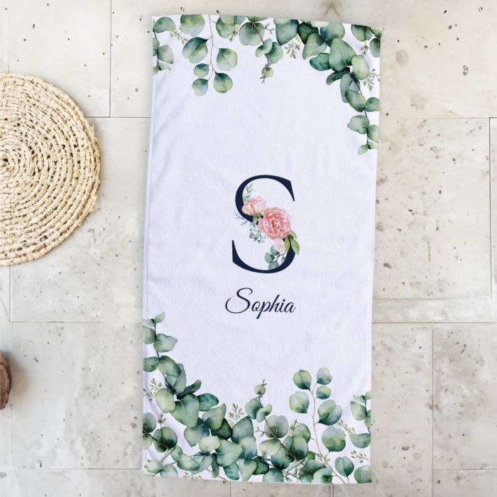 Handtuch mit Monogramm und Text main product photo