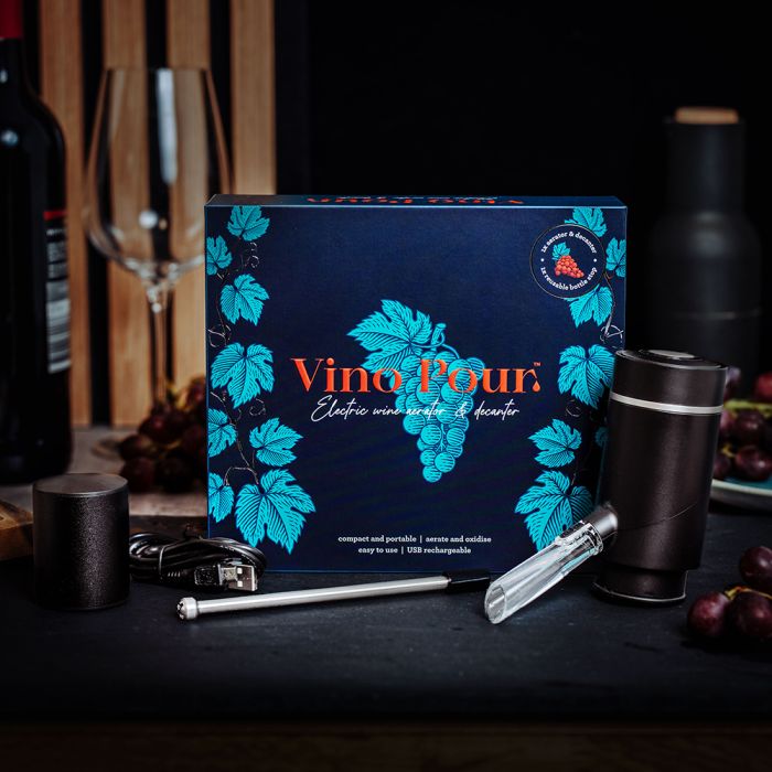 Vino Pour elektrischer Wein-Belüfter und -Dekanter main product photo