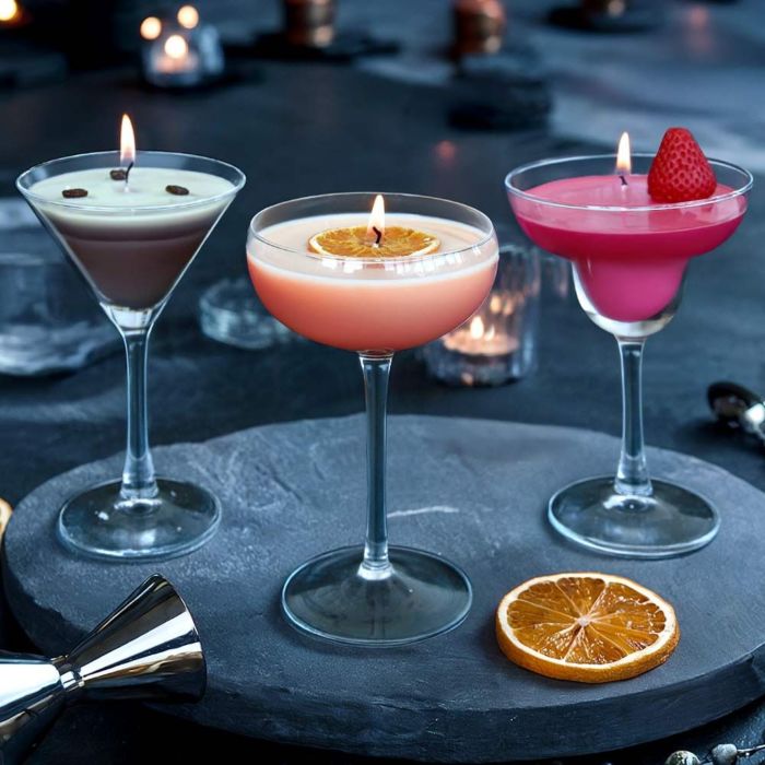 Cocktail Kerzen Set