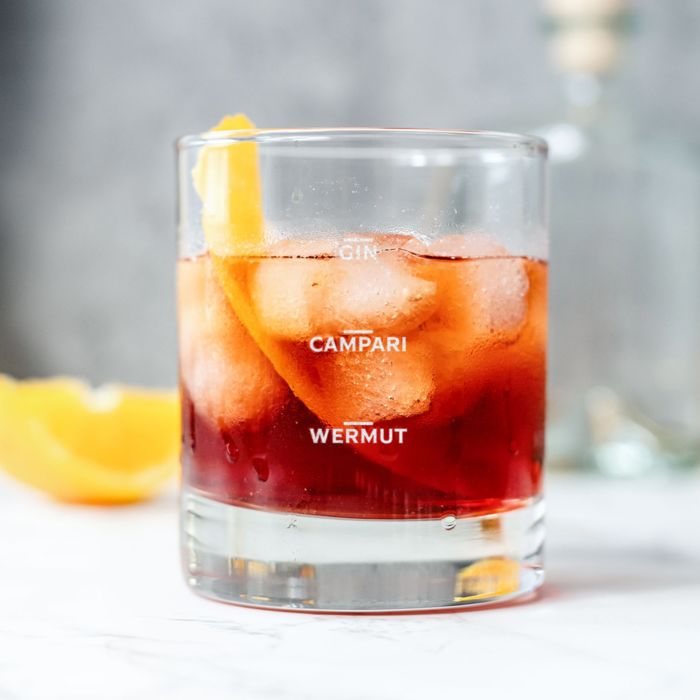 Personalisierbares Negroni Glas