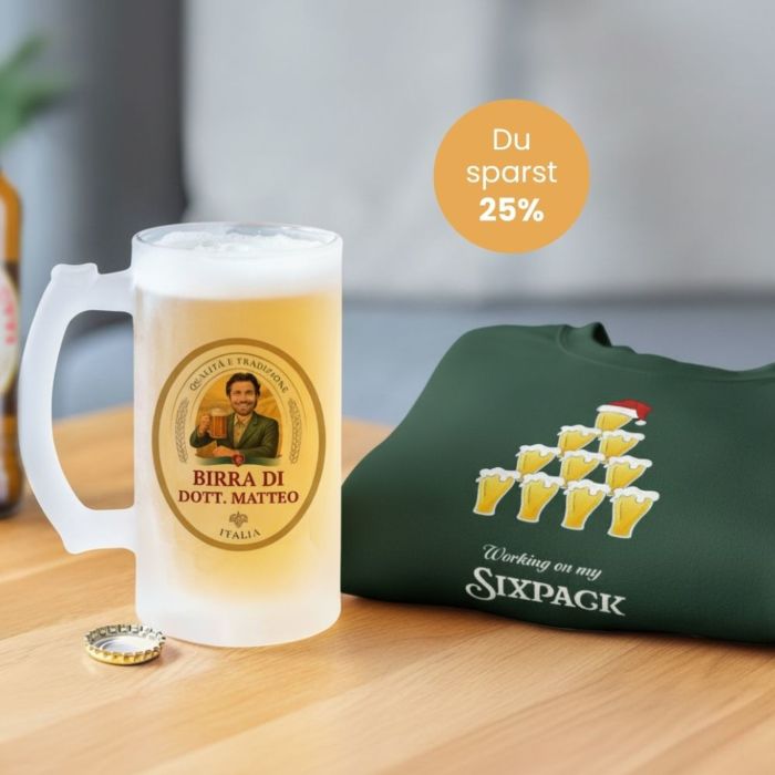 Geschenkset Bier zu Weihnachten