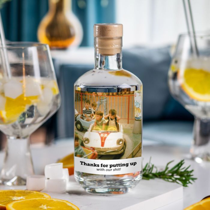 Geschenke für Frauen Gin mit Bild und Text