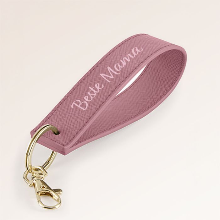 Personalisierbares Lederband mit Text