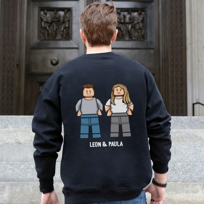 Personalisierbarer Pullover mit deiner Figur