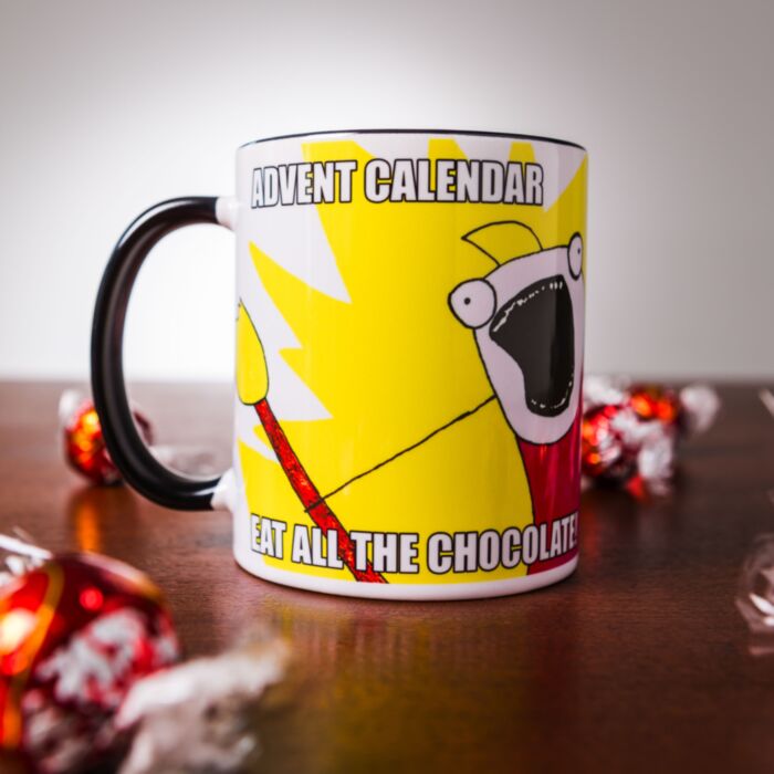 Adventskalender Tasse