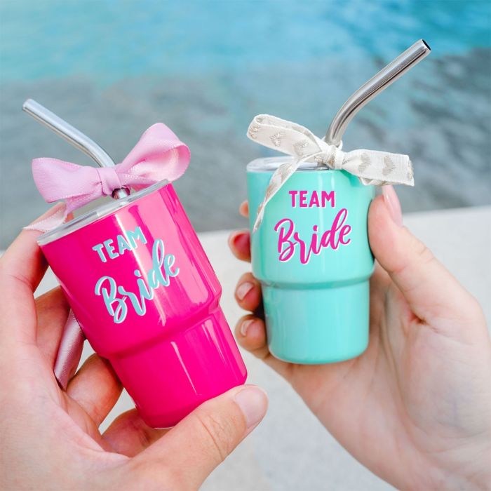 Personalisierbarer Mini Trinkbecher mit Text