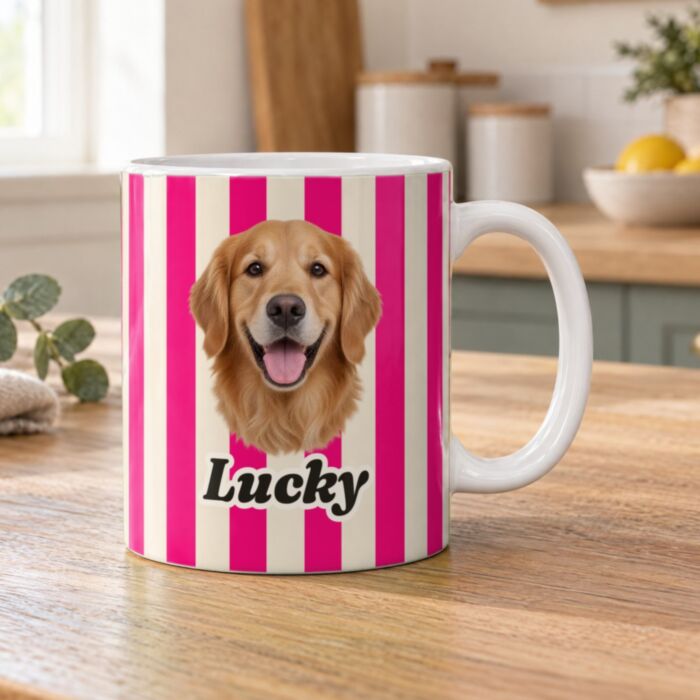 Tasse mit Foto und Namen – Haustier personalisierbar