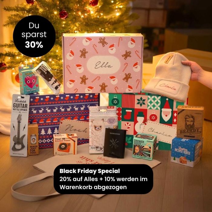 Weihnachtliche Geschenkbox