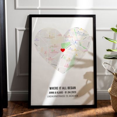 Personalisierbares Poster Wo Alles Begann Personalisierbares Poster Wo Alles Begann