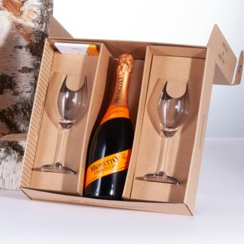 Geschenkbox Perlende Freude Prosecco