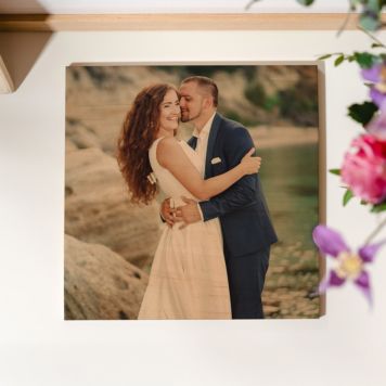 Personalisierbares Foto Holzbild