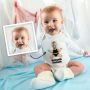 Personalisierbarer Baby Body mit Superheld/in