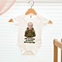 Personalisierbarer Baby Body mit Superheld/in