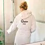 Personalisierbarer Bademantel Prinzessin