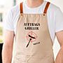 Personalisierbare Grillschürze mit Text