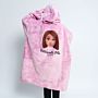 Personalisierbare Hoodie Decke Cartoon Yourself