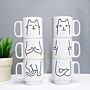 Yoga Katzen Tassen Set