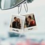 Personalisierbarer Duftbaum 2er Set im Polaroid-Look