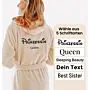 Personalisierbarer Bademantel Prinzessin