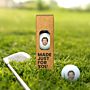 Personalisierbare Golfbälle 3er Set mit Gesicht