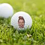 Personalisierbare Golfbälle 3er Set mit Gesicht