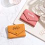 Personalisierbares Portemonnaie mit Name