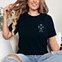 Personalisierbares T-Shirt mit Namen und Jahreszahl