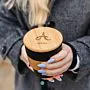 Personalisierbarer Kaffeebecher mit Monogramm