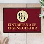 Personalisierbare Fußmatte 9 3/4