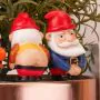 Freche Mini-Gartenzwerge 4er-Set