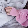 Personalisierbare Hoodie Decke mit Bild und Text