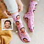 Personalisierbare Socken mit Gesicht und Liebes-Designs