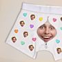 Personalisierbare Boxershorts mit Reisverschluss Design