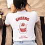 Personalisierbares T-Shirt mit Retro-Illustrationen