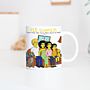Personalisierbare Tassen-Illustration Cartoon Familie