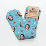 Personalisierbare Socken mit Gesicht und Liebes-Designs