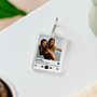 Personalisierbarer Acryl Schlüsselanhänger mit Foto und Song