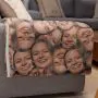 Fotodecke mit Gesicht