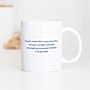 Personalisierbare Tasse mit Text