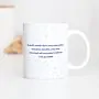 Personalisierbare Tasse mit Text