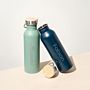 Personalisierbare Edelstahl Trinkflasche mit Name