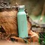 Personalisierbare Edelstahl Trinkflasche mit Name
