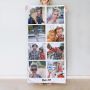 Personalisierbares Handtuch mit 8 Fotos und Text