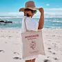 Personalisierbarer Jutebeutel mit Illustration