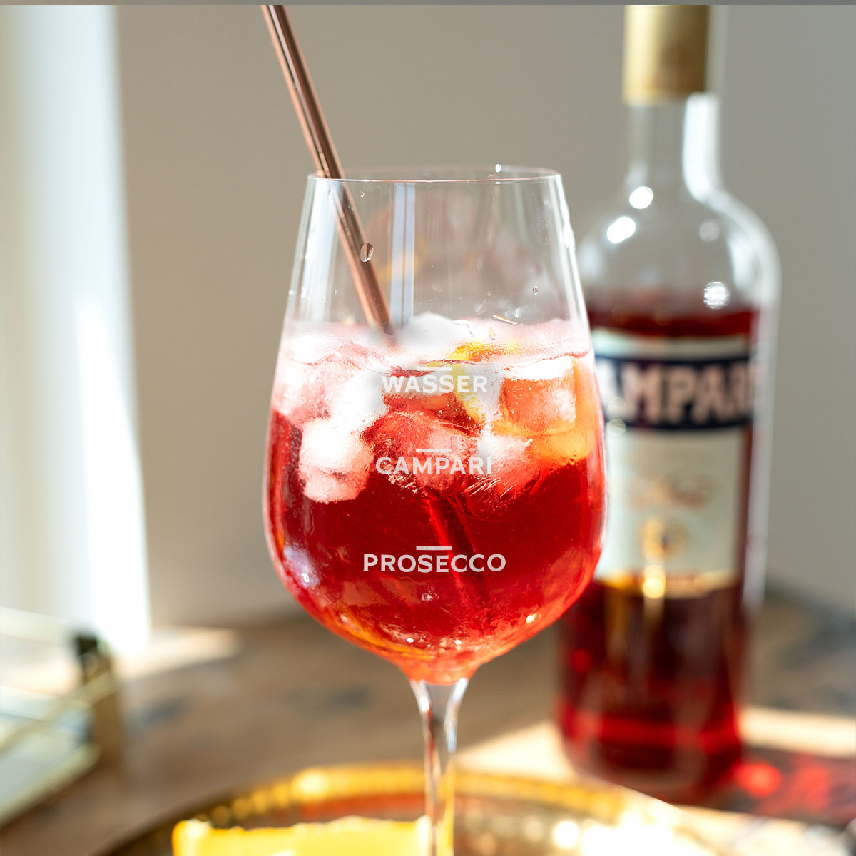 Personalisierbares Campari Glas, Vatertagsgeschenk, Romantische Geschenke, Hochzeitsgeschenk, Kleine Geschenke, Geschenk, Geschenkidee
