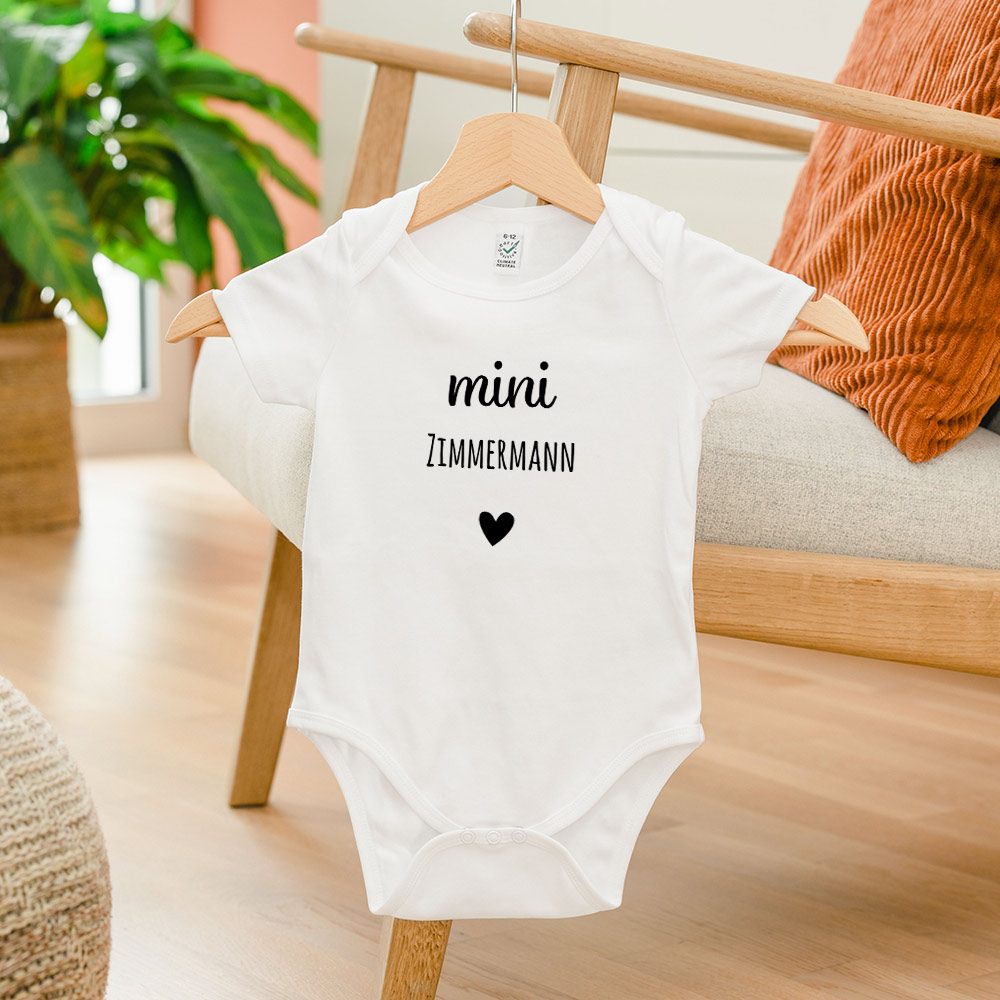 Personalisierbarer Baby Body mit Name und Symbol, Geschenk Mama, Kleine Geschenke, Geschenk, Geschenkidee
