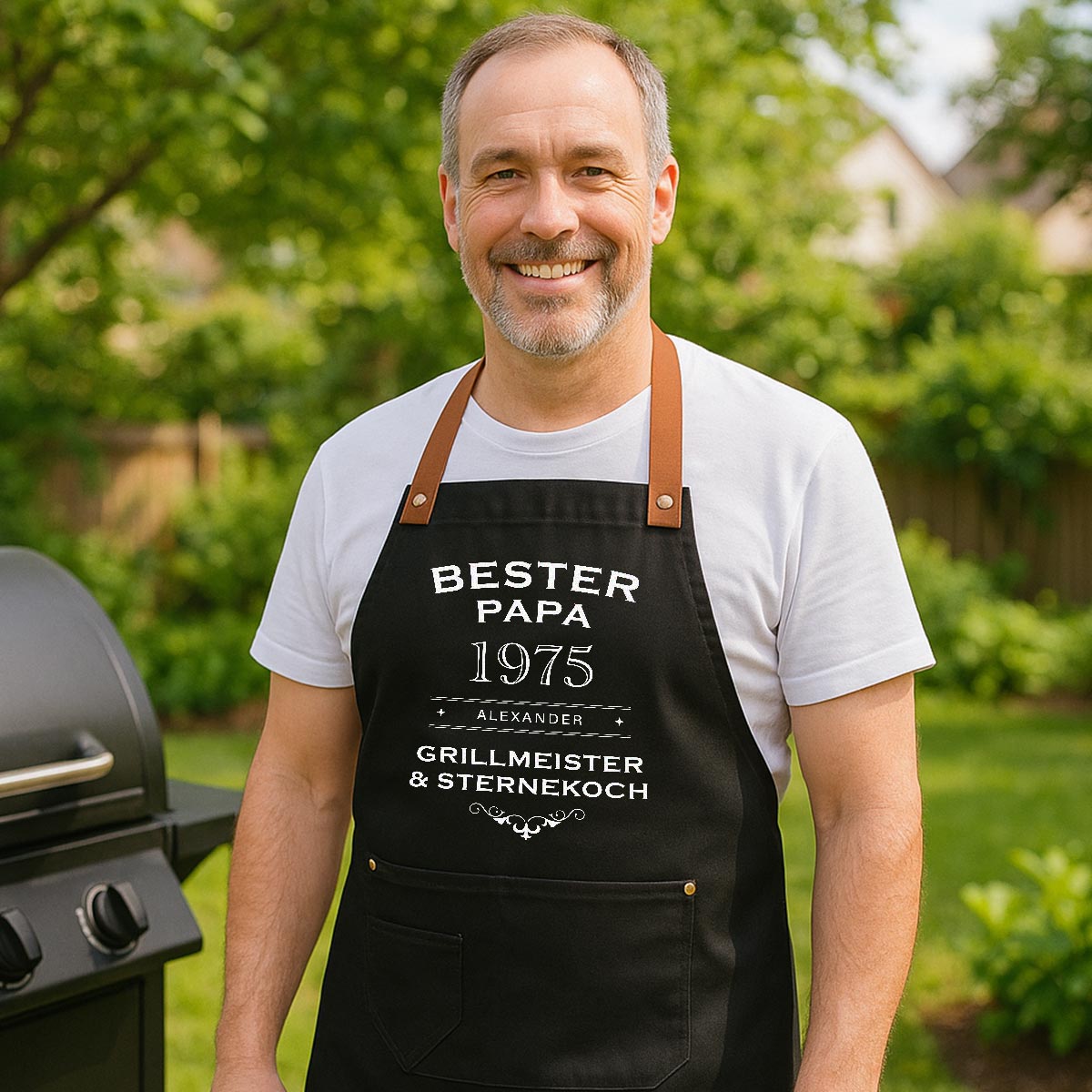 Personalisierbare Schürze Limited Edition, Vatertagsgeschenk, Geschenk Papa, Geburtstagsgeschenk, Romantische Geschenke, Hochzeitsgeschenk, Kleine Geschenke, Geschenk, Geschenkidee