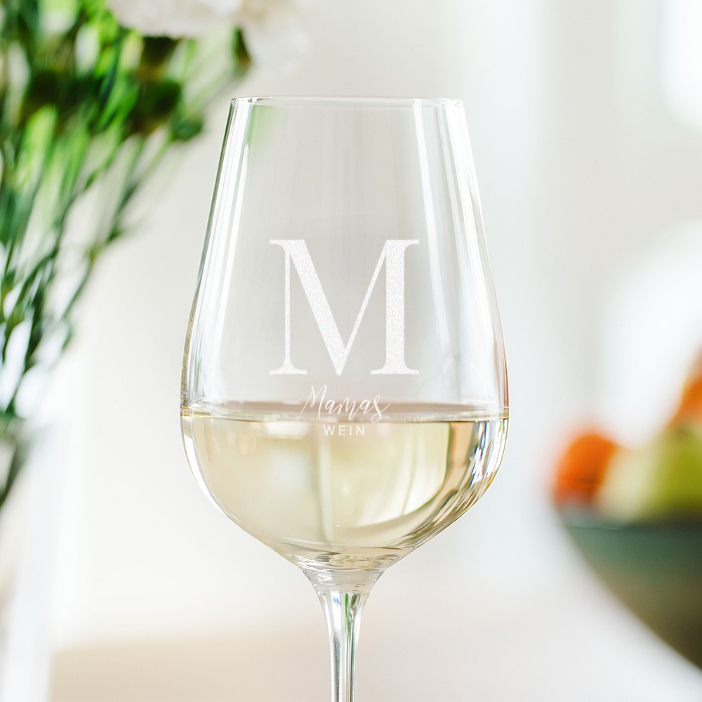 Personalisierbares Weinglas mit Monogramm, Geburtstagsgeschenk, Geschenke Frauen, Geschenke Freundin, Geschenk Schwester, Geschenk Mama, Geschenk Papa, Witzige Geschenke, Romantische Geschenke, Hochzeitsgeschenk, Kleine Geschenke, Geschenk, Geschenkidee