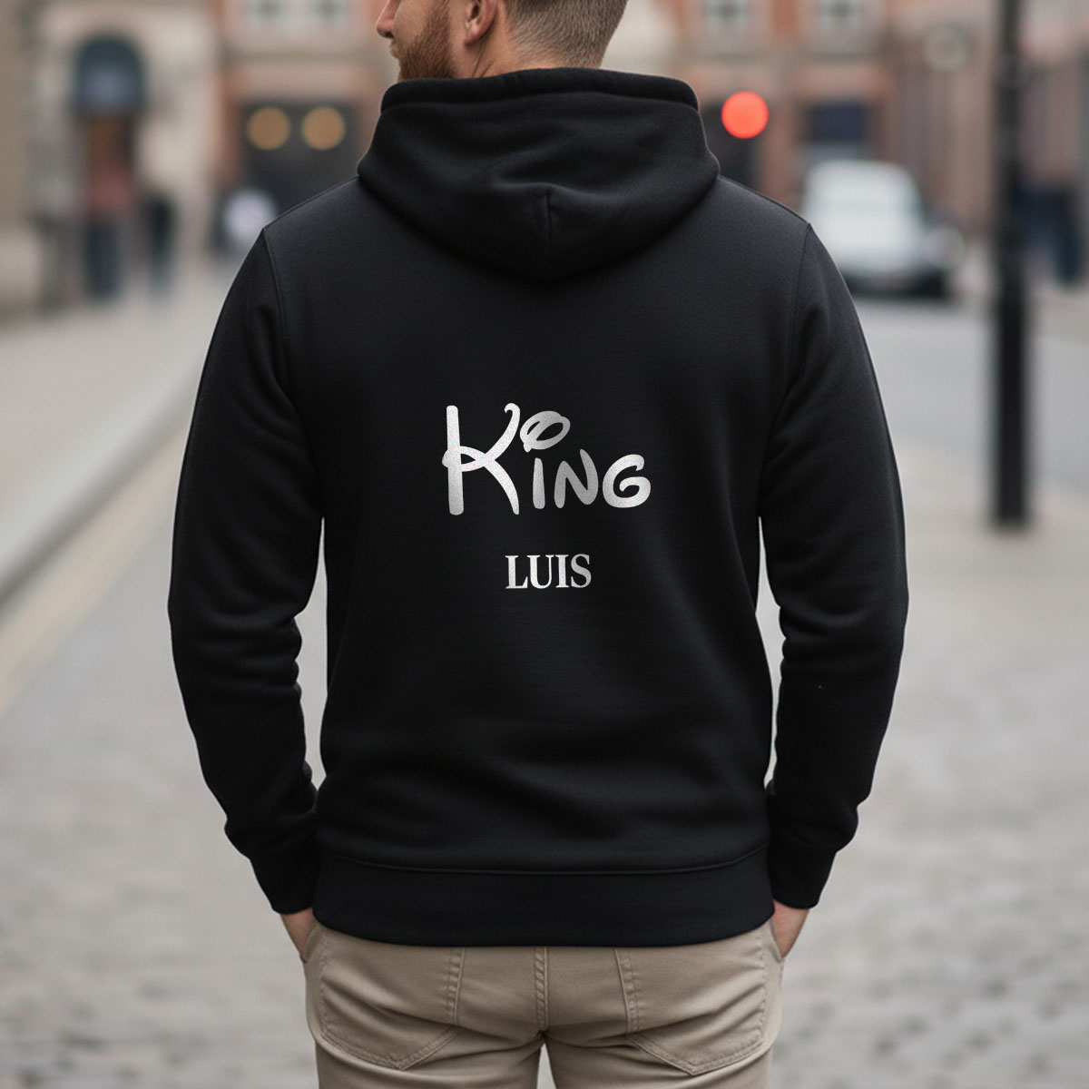 Personalisierbarer Kapuzenpullover mit Text, Weihnachtsgeschenk, Witzige Geschenke, Romantische Geschenke, Hochzeitsgeschenk, Kleine Geschenke, Geschenk, Geschenkidee