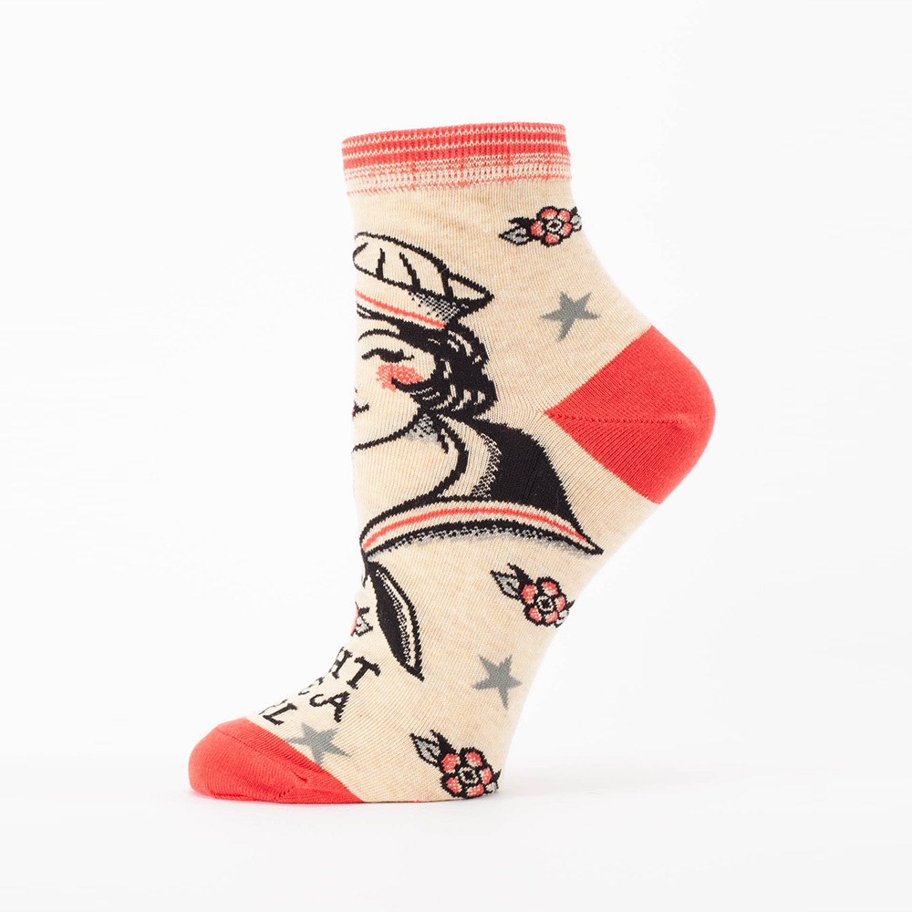 Fight Like A Girl Socken